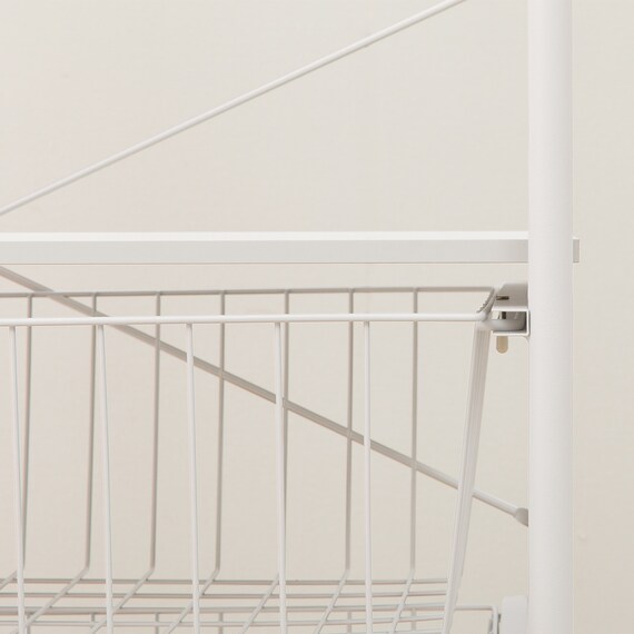 ハンガーチェスト(BN003 WH 90cm幅) 10枚目画像