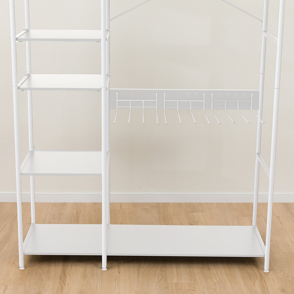 大容量マルチハンガーシェルフ(BN122 WH) | ニトリネット【公式】 家具