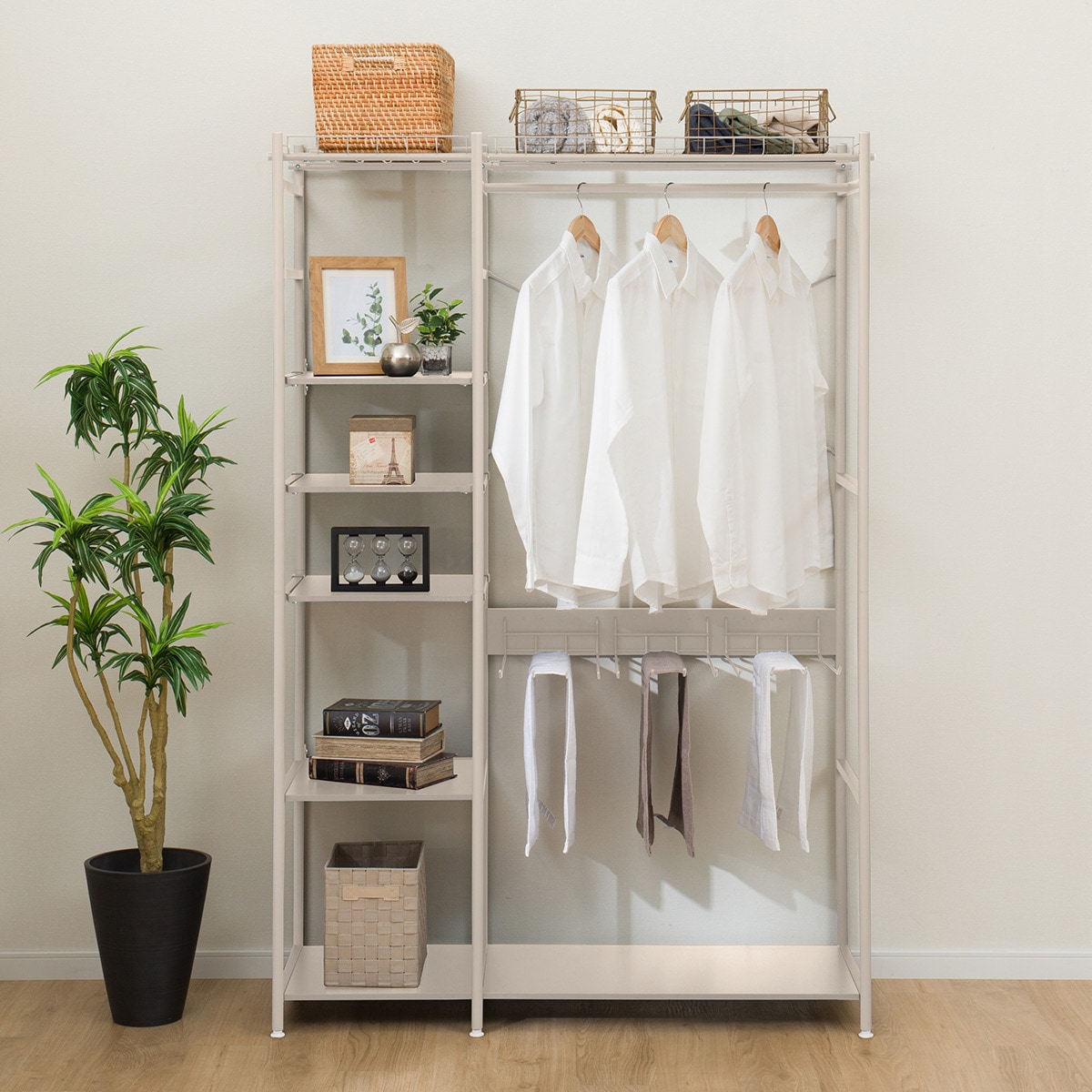 大容量マルチハンガーシェルフ(BN122 MO) | ニトリネット【公式】 家具