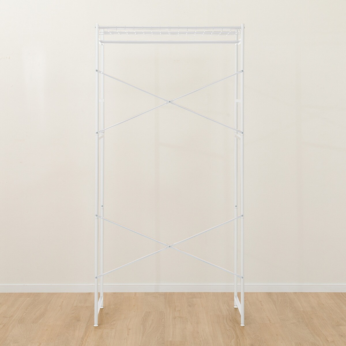 高さのあるコートハンガーラック(BN001 WH 96cm幅) | ニトリネット 高さのあるコートハンガーラック(BN001 WH 96cm幅) | ニトリネット