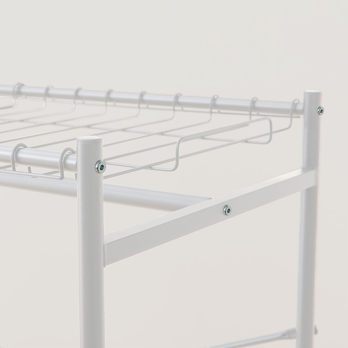 高さのあるコートハンガーラック(BN001 WH 96cm幅) | ニトリ