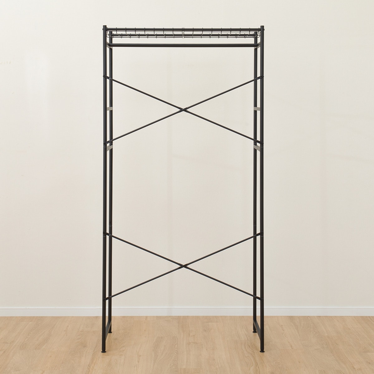 ニトリ　ハンガーラック　スチールラック　bn001 ニトリ 高さのあるコートハンガーラック(BN001 MO 96cm幅) 限定