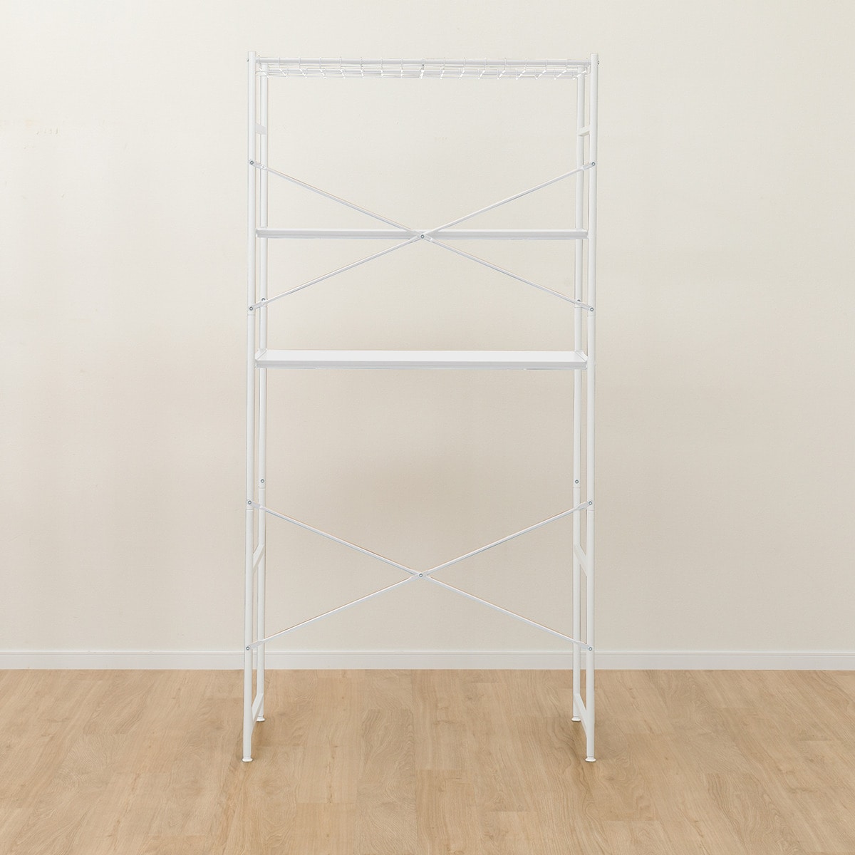 高さのあるシェルフラック(BN002 WH 96cm幅) | ニトリネット【公式