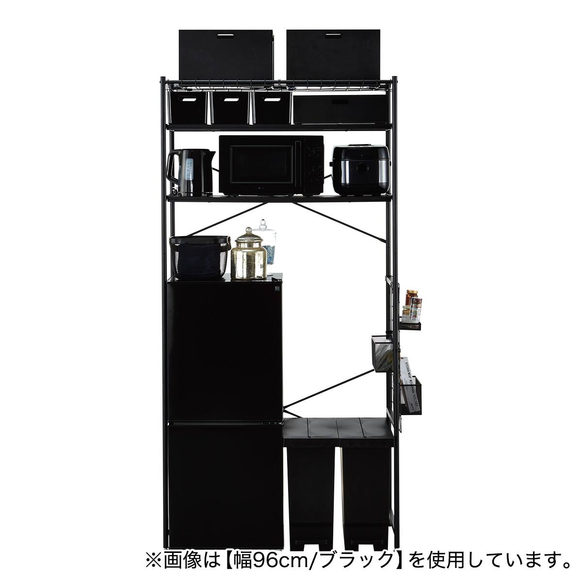 高さのあるシェルフラック(BN002 WH 96cm幅) | ニトリネット【公式