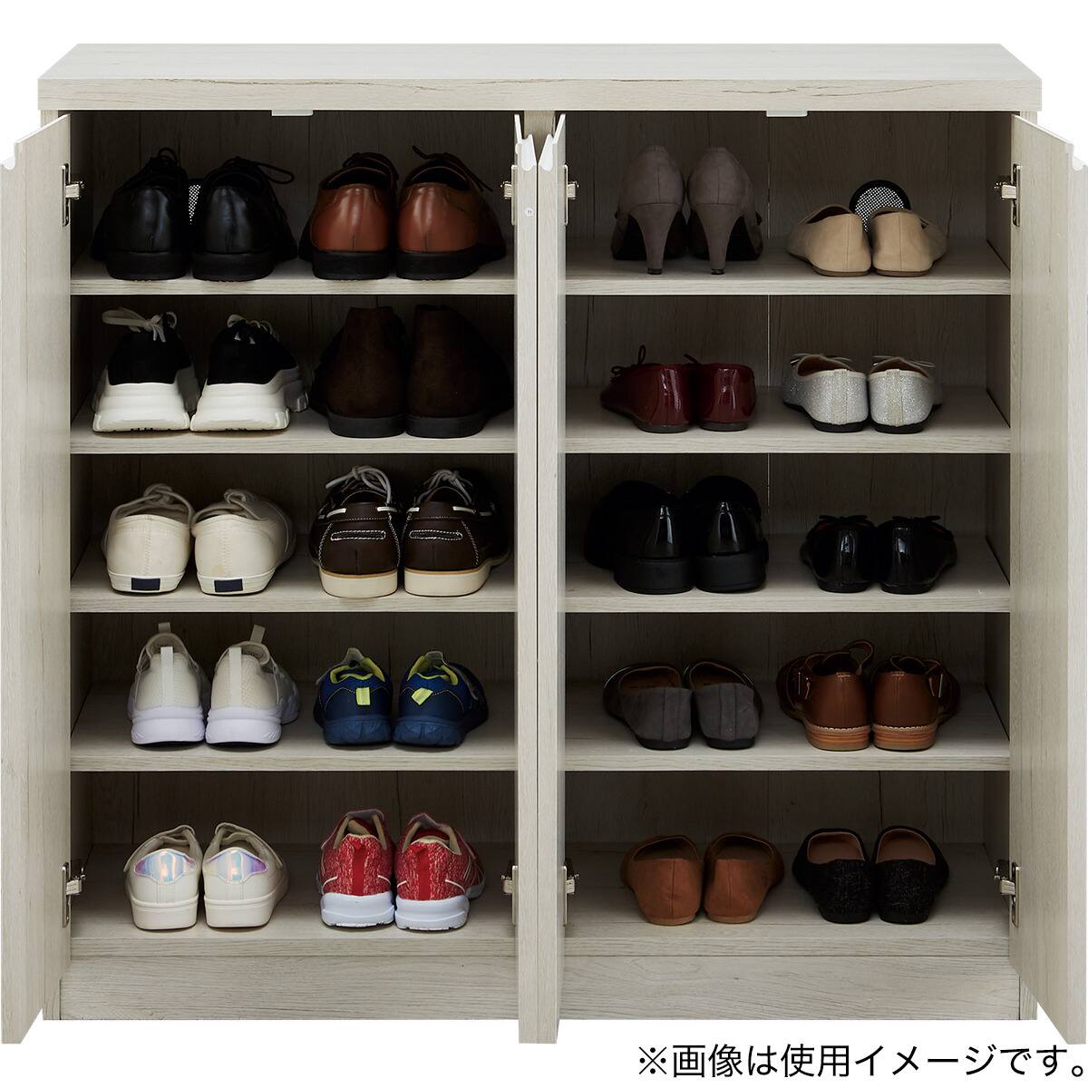 シューズボックス(GS003 W100 ロータイプ WW) | ニトリネット【公式