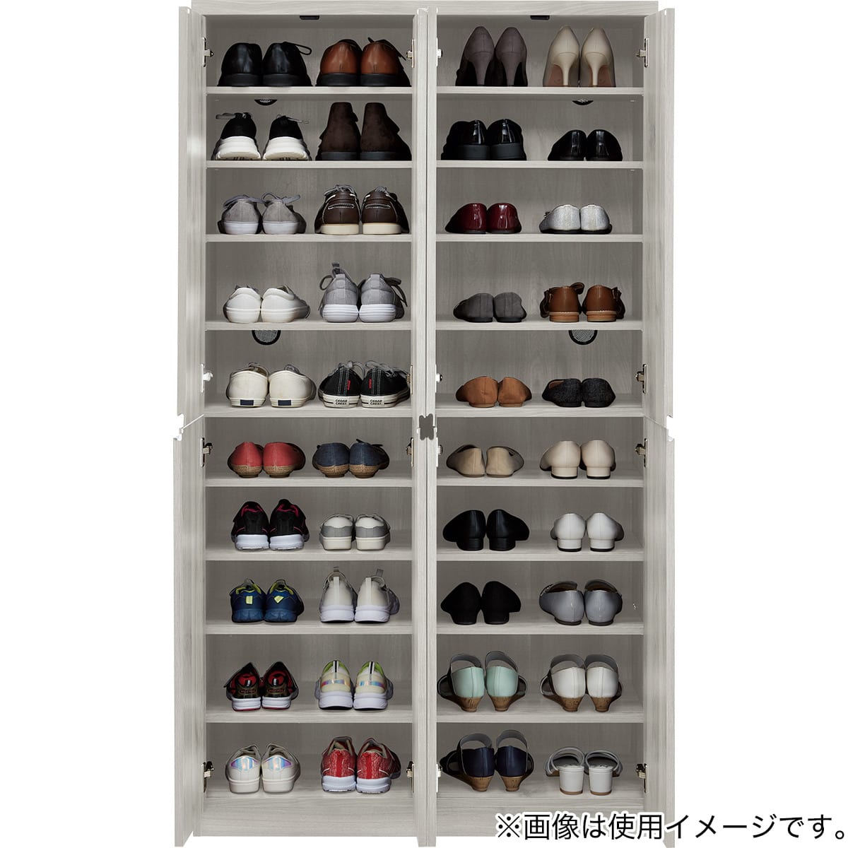 シューズボックス(GS003 W100 ハイタイプ WW) | ニトリネット【公式