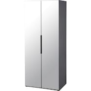 ミラー付きワードローブ(WS051 80MWR/IC)