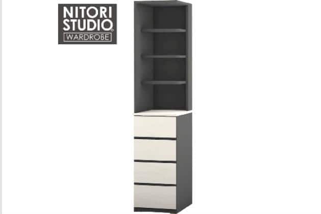 ｺｰﾅｰｼｪﾙﾌWS051 40SC WW | ニトリネット【公式】 家具・インテリア通販