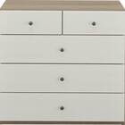 ローチェスト 4段タイプ(リセナ3 7580H WW/GY) 2枚目画像