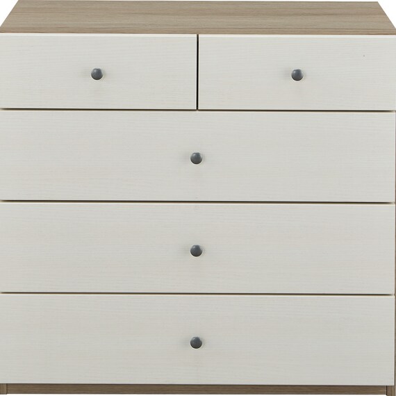 ローチェスト 4段タイプ(リセナ3 7580H WW/GY) 2枚目画像