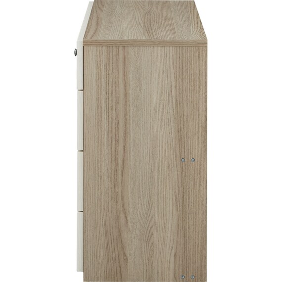 ローチェスト 4段タイプ(リセナ3 7580H WW/GY) 4枚目画像