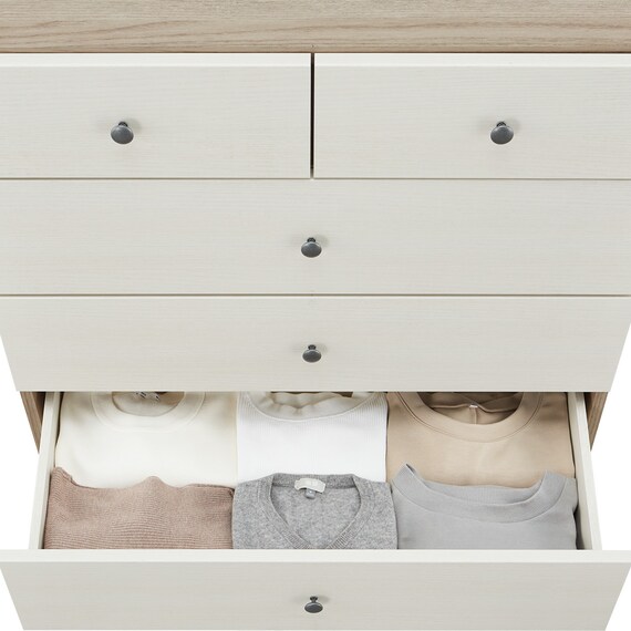 ローチェスト 4段タイプ(リセナ3 7580H WW/GY) 6枚目画像