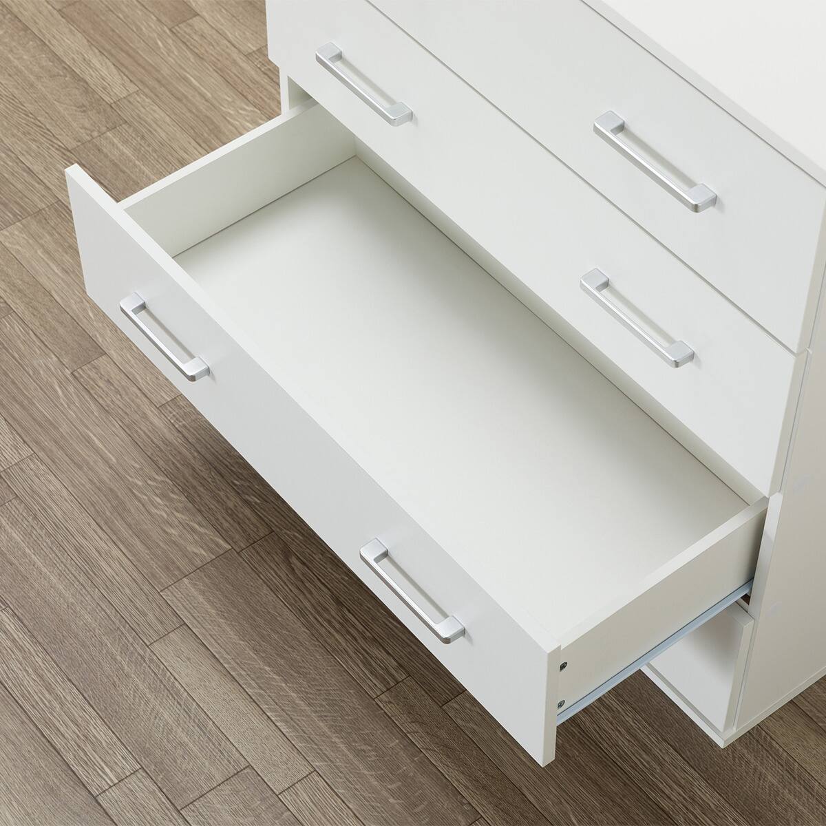 ニトリ ハイチェスト 120cm ホワイト 4段ワイドチェスト 収納家具 8杯 4段ハイチェスト(MR201 8380 WH) | ニトリネット【公式】 家具