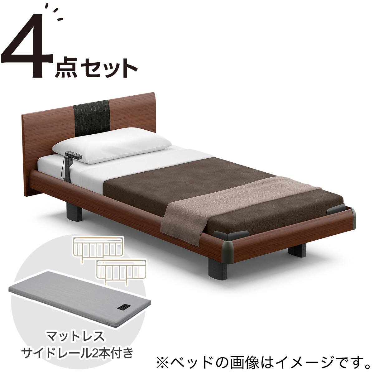 非課税】電動スモールシングルベッドマットレスセット3モーター(RQ