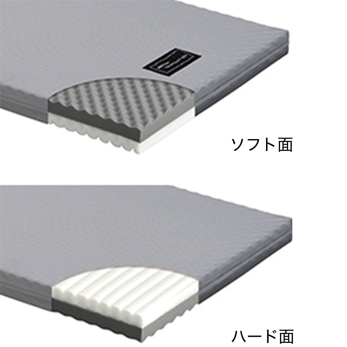 電動ベッド + マットレス + サイドレール1本セット シングル (RQ-A135