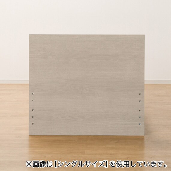 収納付きベッドフレーム クイーン フラットタイプ (NS-001 DR25 引き出し付き 床板 GW) 7枚目画像