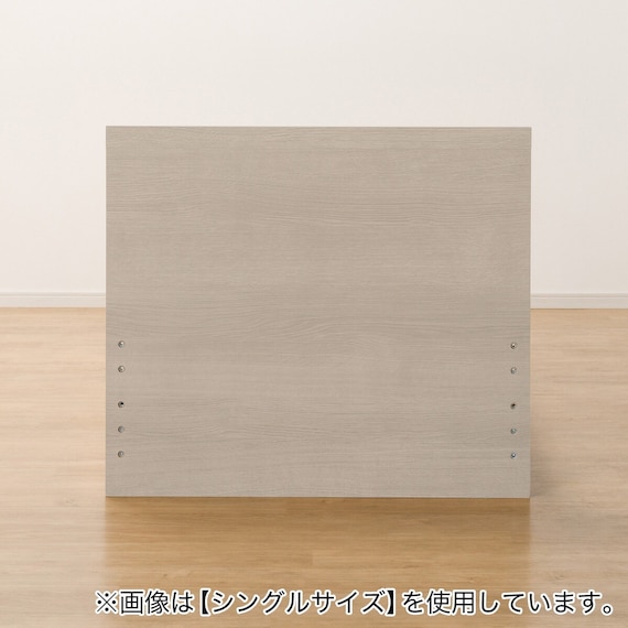 収納付きベッドフレーム クイーン フラットタイプ (NS-001 DR25 引き出し付き 床板 GW) 7枚目画像