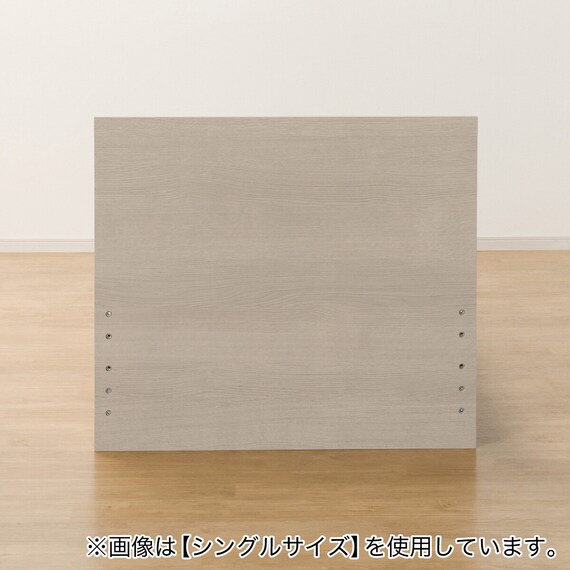 収納付きベッドフレーム クイーン フラットタイプ (NS-001 DR31 引き出し付き 深型 すのこ GW) 7枚目画像
