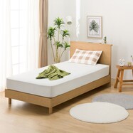 ミニ棚付きベッドフレーム(NS-002 LEG/LOW 床板)