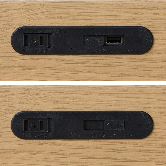 収納付きベッドフレーム セミダブル 棚付きタイプ (NS-002 DR25 引き出し付き 床板 LBR) 12枚目画像