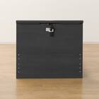 収納付きベッドフレーム シングル 棚付きタイプ (NS-002 DR31 引き出し付き 深型 すのこ BK) 8枚目画像