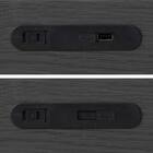 収納付きベッドフレーム シングル 棚付きタイプ (NS-002 DR31 引き出し付き 深型 すのこ BK) 13枚目画像