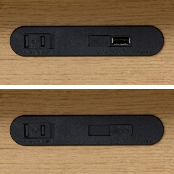 シングル 棚・サイド収納付きベッドフレーム(NS-003 浅型/床板 LBR) 11枚目画像