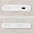 収納付きベッドフレーム セミダブル 棚・サイド収納付きタイプ (NS-003 DR31 引き出し付き 深型 すのこ WW) 12枚目画像