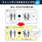 ダブル 棚・サイド収納付きベッドフレーム(NS-003 浅型/床板 WW) 16枚目画像