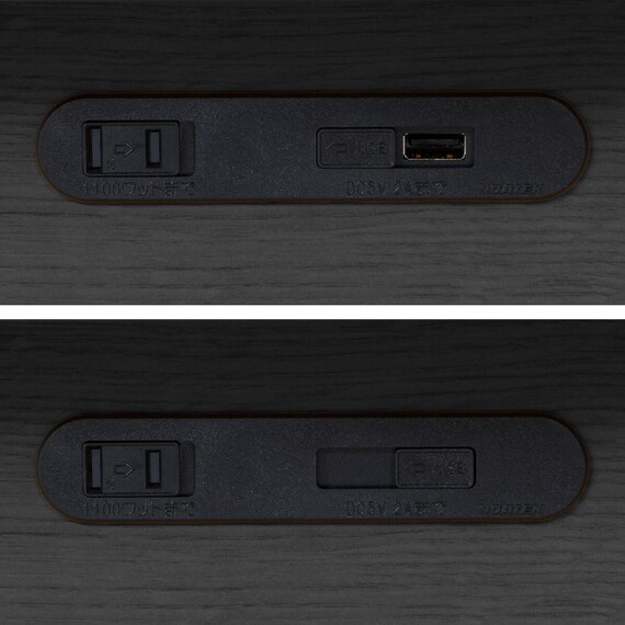 収納付きベッドフレーム ダブル 棚・サイド収納付きタイプ (NS-003 DR31 引き出し付き 深型 床板 BK) 11枚目画像