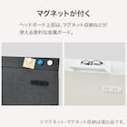 すのこベッドフレーム ダブル (HF301 LEG/LOW 金属ボード・コンセント付き WW) 3枚目画像