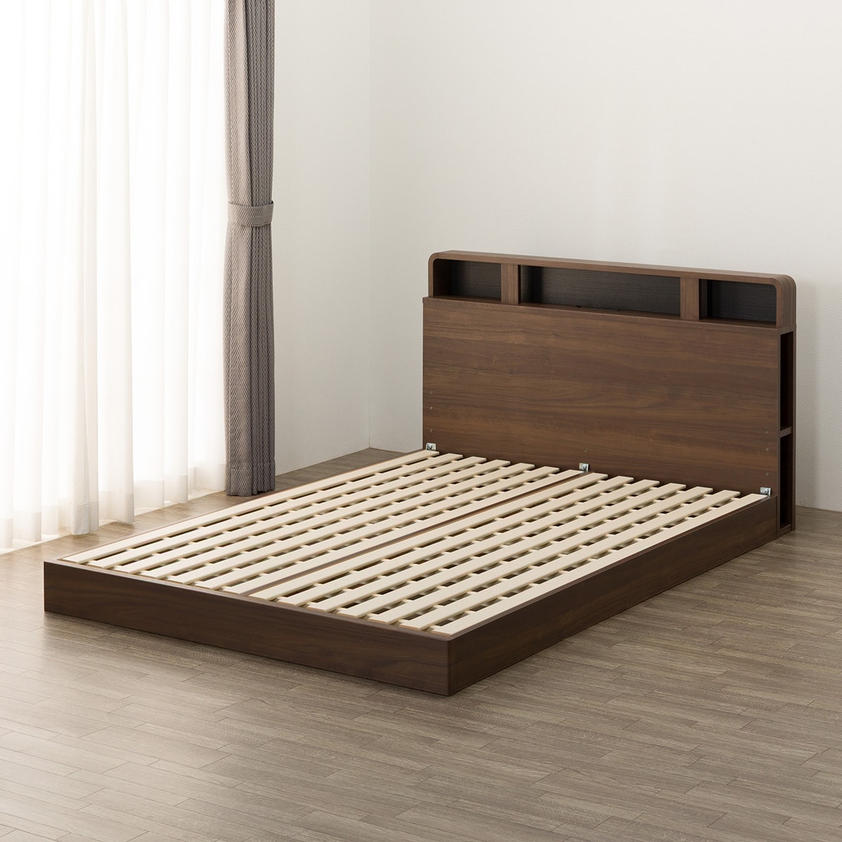 すのこダブルフレーム(NS-006 LEG/LOW MBR) | ニトリネット【公式