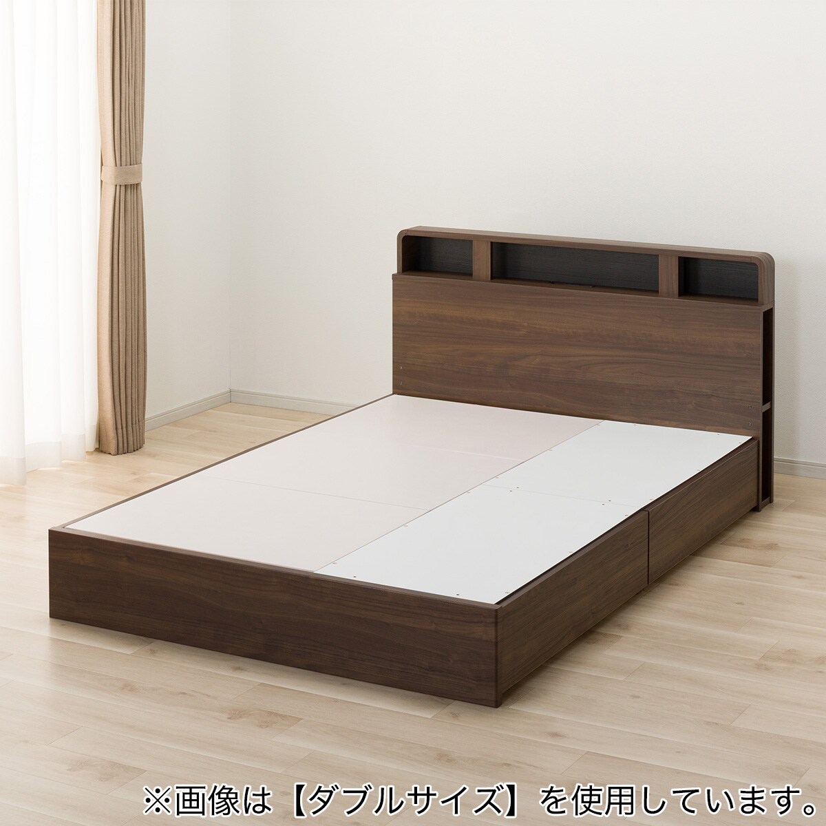クイーンベッドフレーム(NS-006 浅型/床板 MBR) | ニトリネット【公式