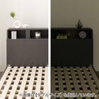 すのこクイーンベッドフレーム(NS-006 LEG/LOW GY) 14枚目画像