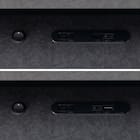 収納付きベッドフレーム ダブル 仕切り棚・サイド収納・照明付きタイプ (NS-006 DR25 引き出し付き 床板 GY) 14枚目画像