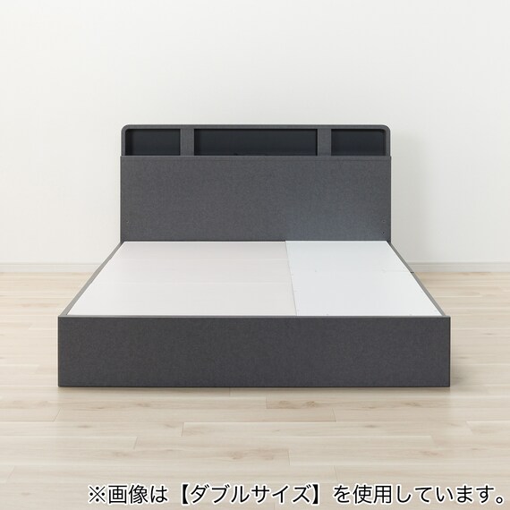 クイーンベッドフレーム(NS-006 浅型/床板 GY) 8枚目画像