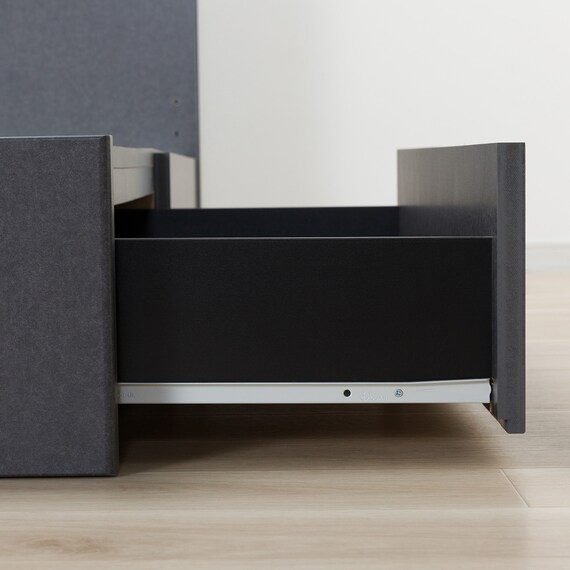 クイーンベッドフレーム(NS-006 浅型/床板 GY) 15枚目画像