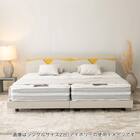 シングル コンセント棚付きベッド (オークナチュラルパーム) 8枚目画像