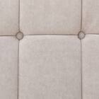 布張りヘッドボード付きシングルすのこベッドフレーム(PD101 LGY/LBR) 11枚目画像