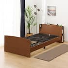 【非課税】電動シングルベッドフレーム(ライズ3 2M-C MBR) 1枚目画像