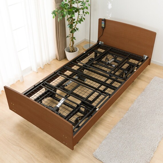 【非課税】電動シングルベッドフレーム + マットレスセット(ライズ3 3M-F MBR/E5) 16枚目画像