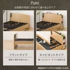 【非課税】電動シングルベッドフレーム + マットレスセット(ライズ3 3M-F GY/E2) 7枚目画像