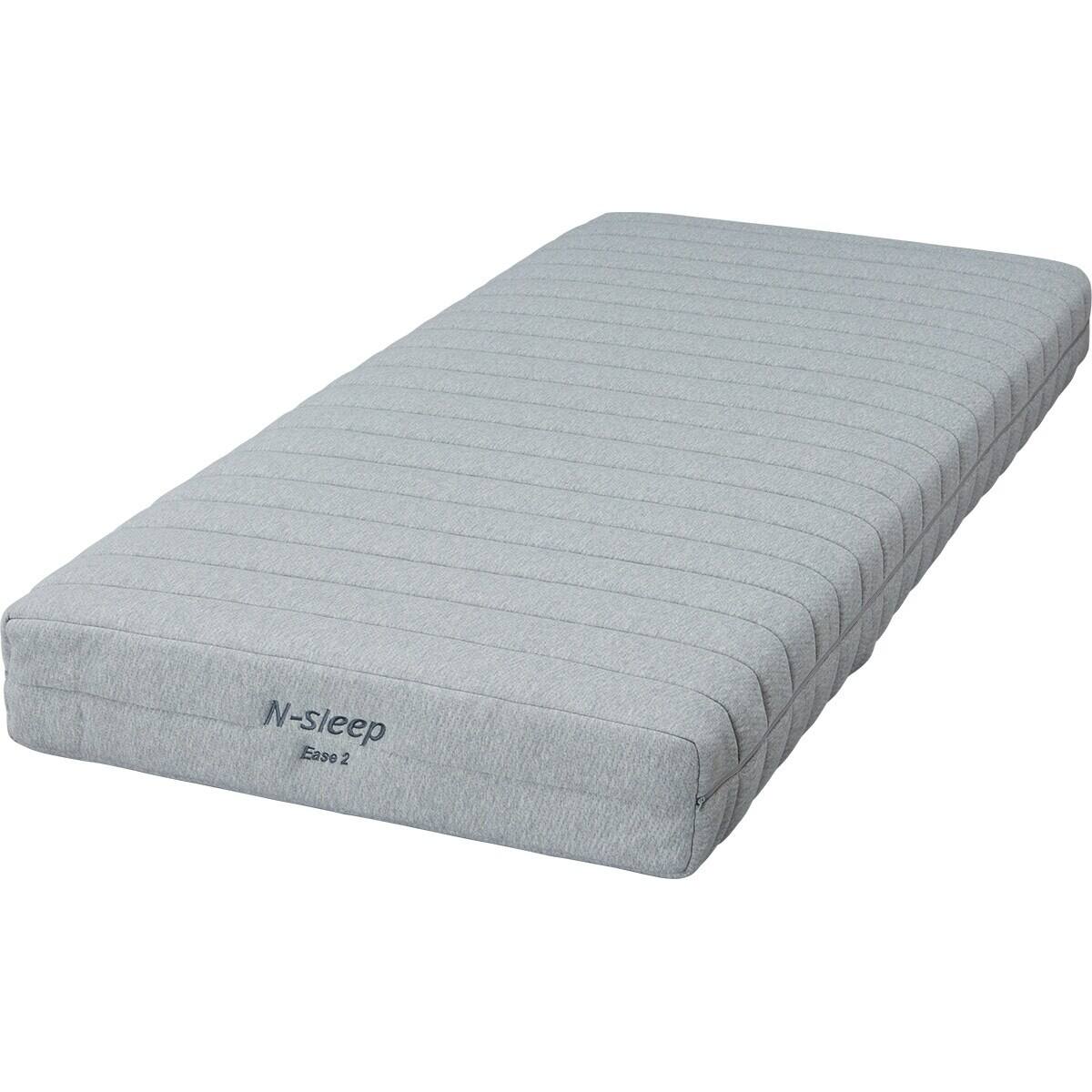 非課税】電動シングルベッドフレーム + マットレス + サイドガード2本