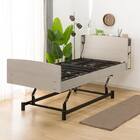 【非課税】電動シングルベッドフレーム(ライズ3 3M-C GY) 1枚目画像