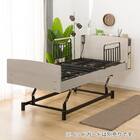 【非課税】電動シングルベッドフレーム(ライズ3 3M-C GY) 11枚目画像