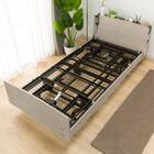 【非課税】電動シングルベッドフレーム(ライズ3 3M-C GY) 13枚目画像