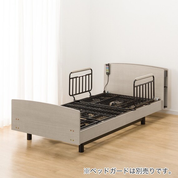 【非課税】電動シングルベッドフレーム(ライズ3 3M-C GY) 23枚目画像