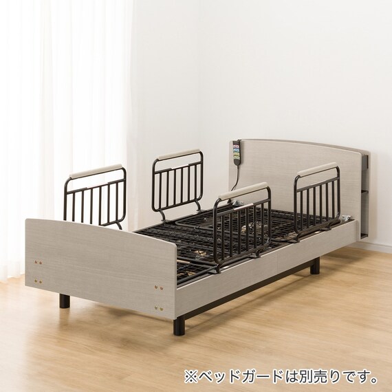 【非課税】電動シングルベッドフレーム(ライズ3 3M-C GY) 24枚目画像