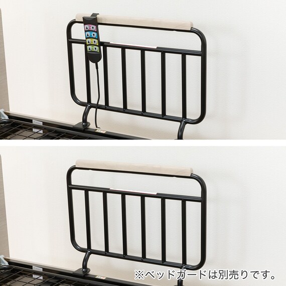 【非課税】電動シングルベッドフレーム(ライズ3 3M-C GY) 25枚目画像