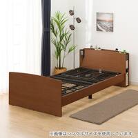 電動セミダブルベッドフレーム(ライズ3 2M-C MBR)